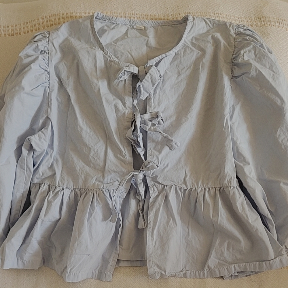 Light Blue Women's Blouse